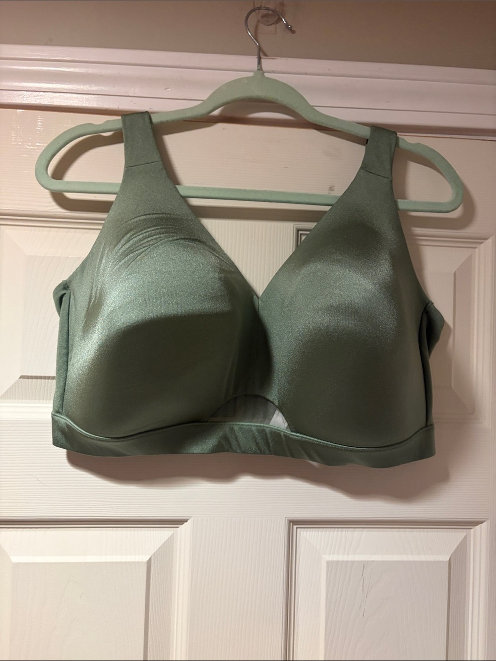 Cacique Smooth Molded Bra - Sage Green